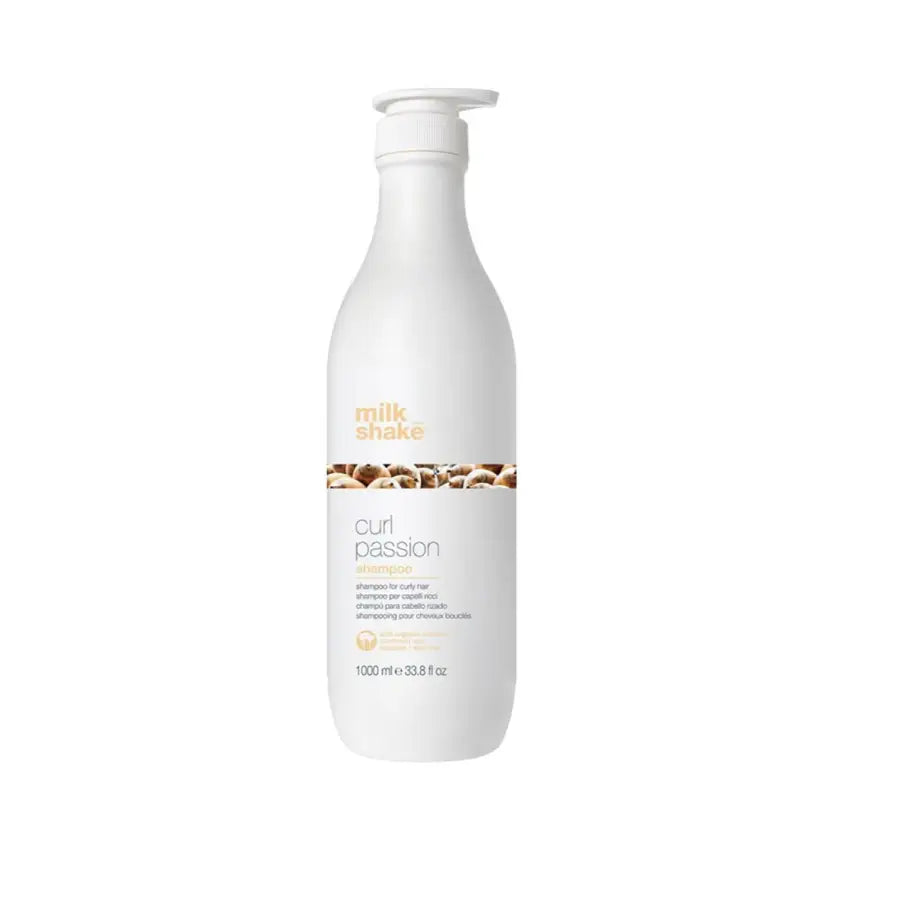 Sticlă de șampon Milk Shake Curl Passion, special conceput pentru părul creț.