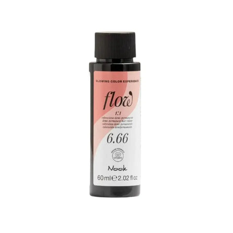 Nook Flow Vopsea-Ulei de Păr Colorant Demi-Permanent Vegan fără Amoniac 60ml - Strălucire Intensă Fără Compromisuri