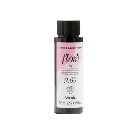 Nook Flow Vopsea-Ulei de Păr Colorant Demi-Permanent Vegan fără Amoniac 60ml - Strălucire Intensă Fără Compromisuri