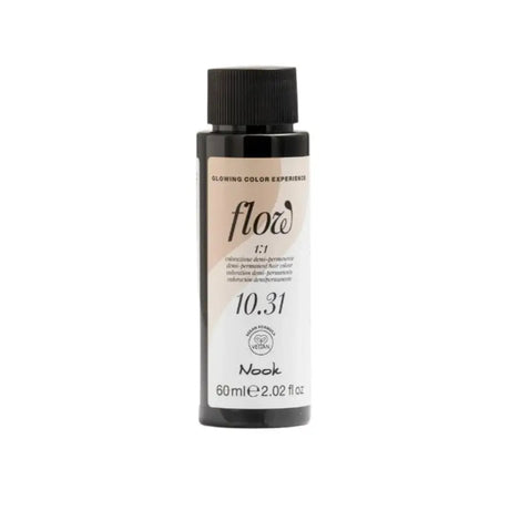 Nook Flow Vopsea-Ulei de Păr Colorant Demi-Permanent Vegan fără Amoniac 60ml - Strălucire Intensă Fără Compromisuri