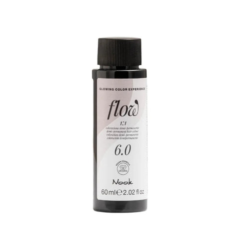 Nook Flow Vopsea-Ulei de Păr Colorant Demi-Permanent Vegan fără Amoniac 60ml - Strălucire Intensă Fără Compromisuri