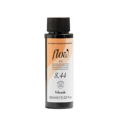 Nook Flow Vopsea-Ulei de Păr Colorant Demi-Permanent Vegan fără Amoniac 60ml - Strălucire Intensă Fără Compromisuri