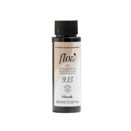 Nook Flow Vopsea-Ulei de Păr Colorant Demi-Permanent Vegan fără Amoniac 60ml - Strălucire Intensă Fără Compromisuri
