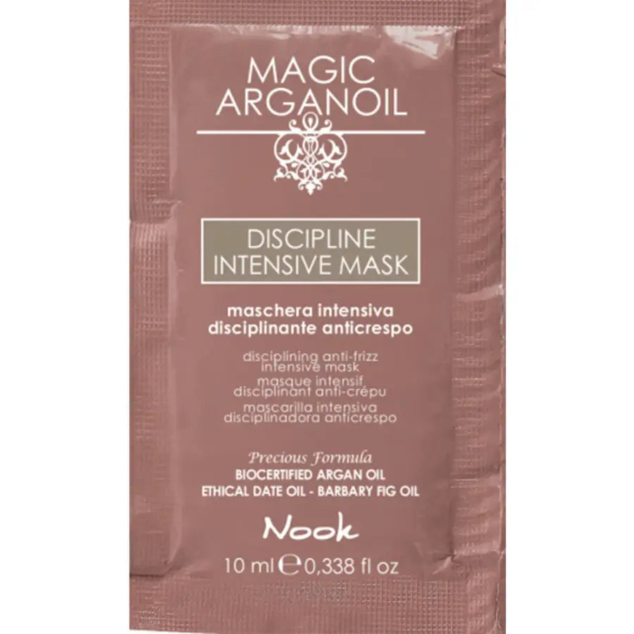 Nook Magic Arganoil Discipline Mască anti-frizz intensivă mostră 10 ml