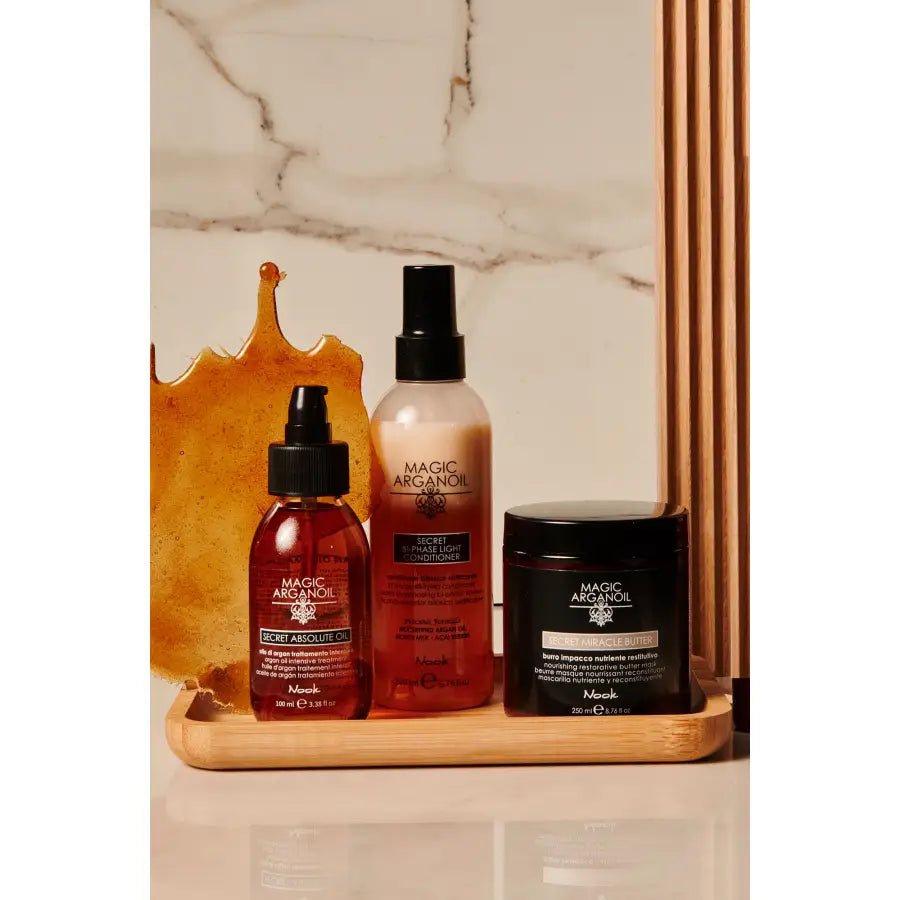 Nook Magic ArganOil – Ulei de Păr pentru Hidratare Reparare și Strălucire Intensă - Păr
