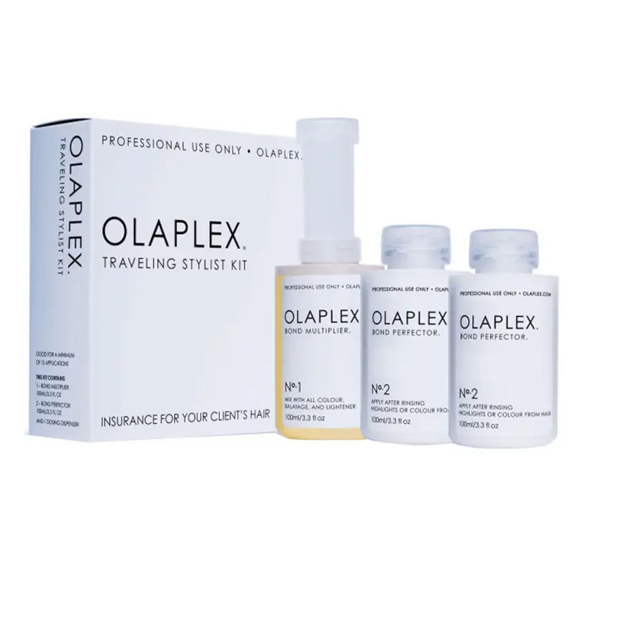 Olaplex Traveling Stylist Kit Nº.1 și Nº.2 Set tratament 3 x 100 ml