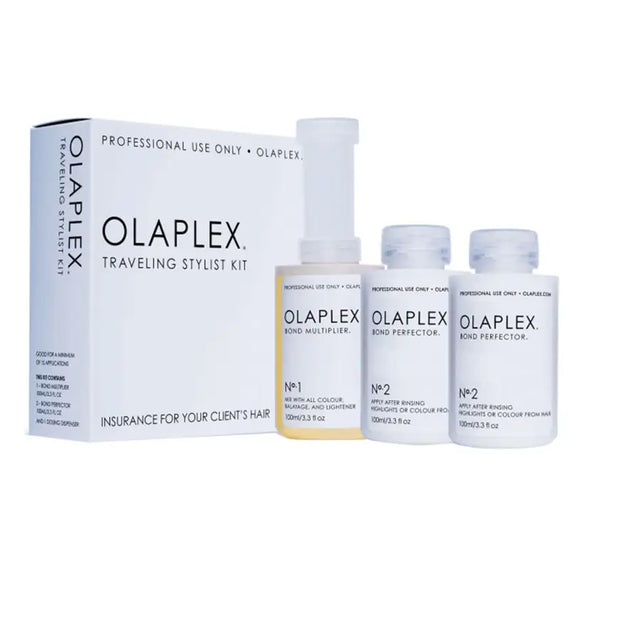 Olaplex Salon Travel Kit 3x100ml – Sistem Profesional de Reconstrucție Capilară cu Tehnologie Bond-Building™