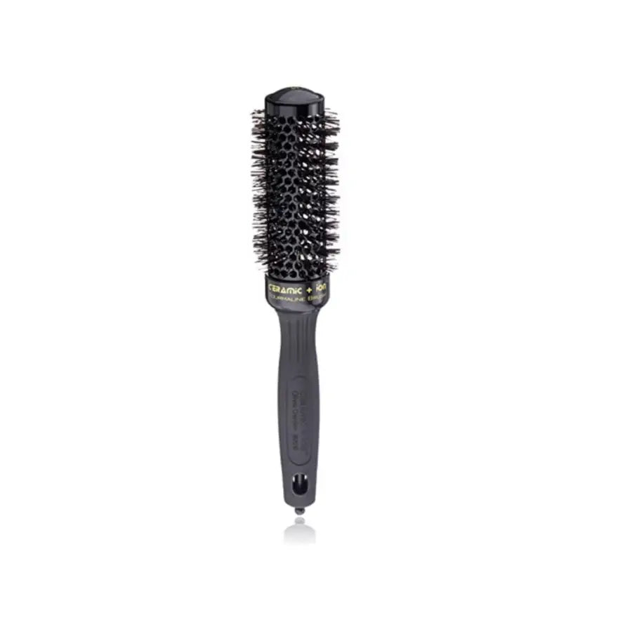 Olivia Garden Expert Blowout Shine Black Perie rotundă termică 20 mm