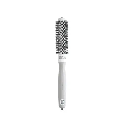 Olivia Garden Expert Blowout Shine White & Grey Perie rotundă 20 mm