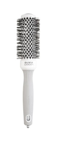 Olivia Garden Expert Perie De Păr Profesională Nano Thermic Ceramic+Ion Alb/Gri 35