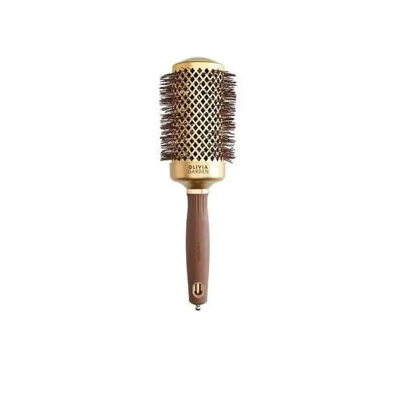 Olivia Garden Expert Blowout Shine Gold & Brown Perie rotundă 55 mm