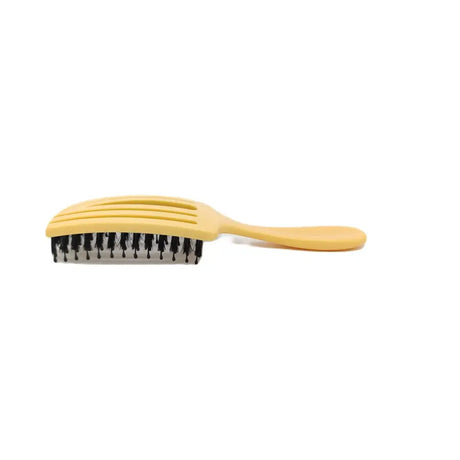 Olivia Garden Li Perie Fingerbrush Mini Galbenă Pentru Copii