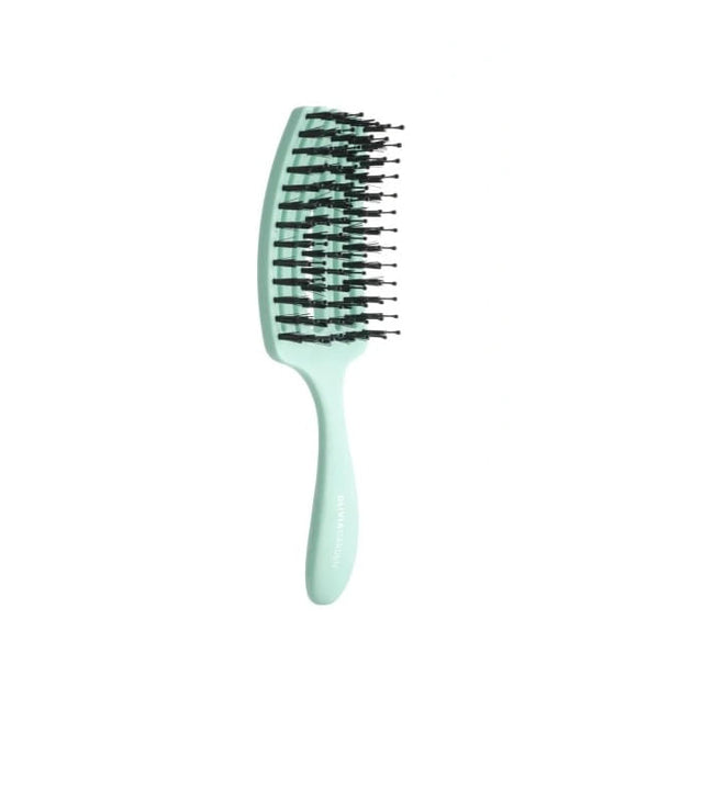 Olivia Garden Li Perie Fingerbrush Mini Verde Pentru Copii