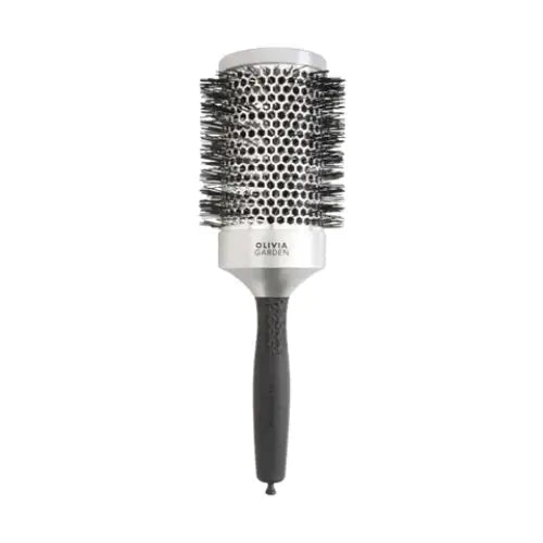 Olivia Garden Perie Profesională Essential Blowout Classic Silver 85mm - Păr
