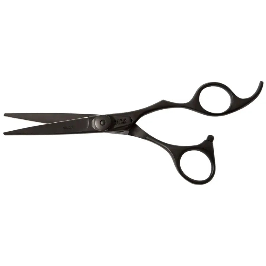 Olivia Garden SilkCut Matt Black Foarfecă de tuns 5.75 inch