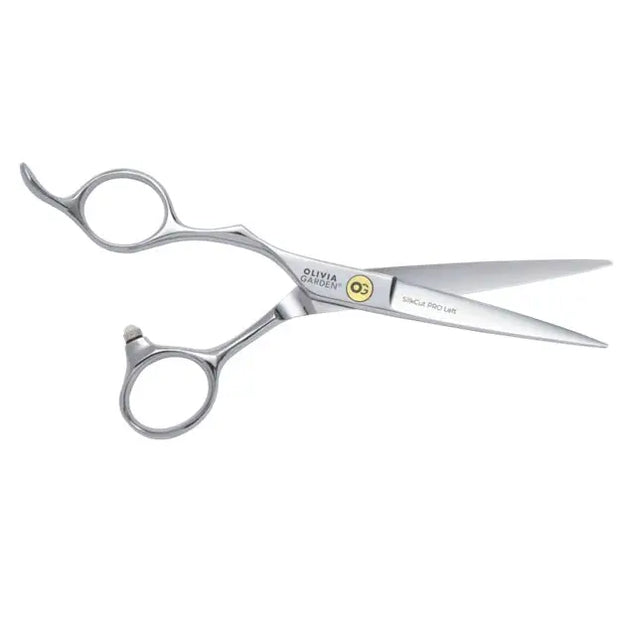 Olivia Garden SilkCut PRO Left 5.75’’ – Foarfecă Profesională pentru Stângaci din Oțel Japonez Tăiere de Precizie și