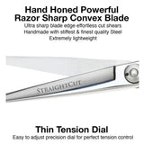 Olivia Garden StraightCut 5.75” – Foarfecă Profesională de Tuns cu Design Ergonomic Lamă Ultra-Ascuțită și Tăiere