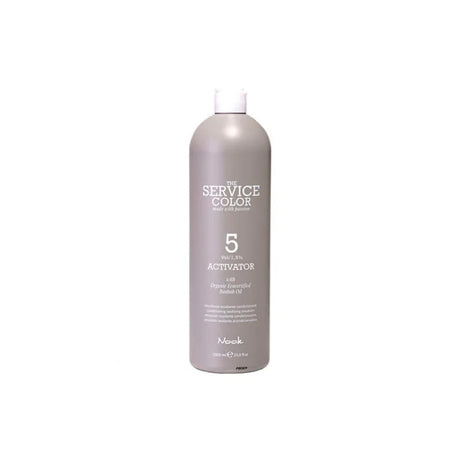 Oxidant Nook Service Color Activator 1.5% 5Vol 1000ml pentru Rezultate Maxime și Formulă Îmbogățită cu Ulei de Baobab