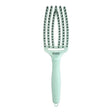 Perie de Păr Profesională cu Peri de Mistreț și Nailon Olivia Garden Arctic Lights Fingerbrush - Arctic Teal