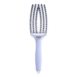 Perie de Păr Profesională cu Peri de Mistreț și Nailon Olivia Garden Arctic Lights Fingerbrush - Polar Blue