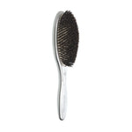 Olivia Garden Expert Care Oval Silver Perie cu peri de mistreț