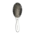 Olivia Garden Expert Care Oval Silver Perie cu peri de mistreț