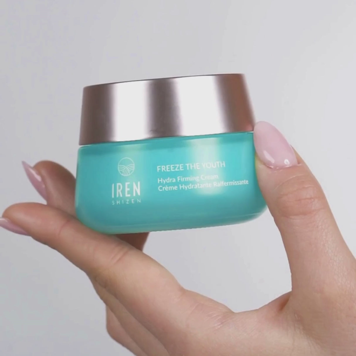 IREN Shizen Freeze the Youth – Cremă de față anti-aging pentru hidratare profundă și fermitate, cu extract de ciupercă de zăpadă și apă termală japoneză BIYUSEN™