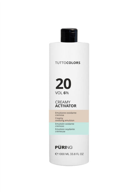 Puring Tuto Colors Oxidant Crema 6% 20vol 1l