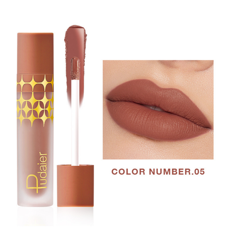 Ruj Lichid Cu Efect Mat Pudaier Gold - 5 - Make-up