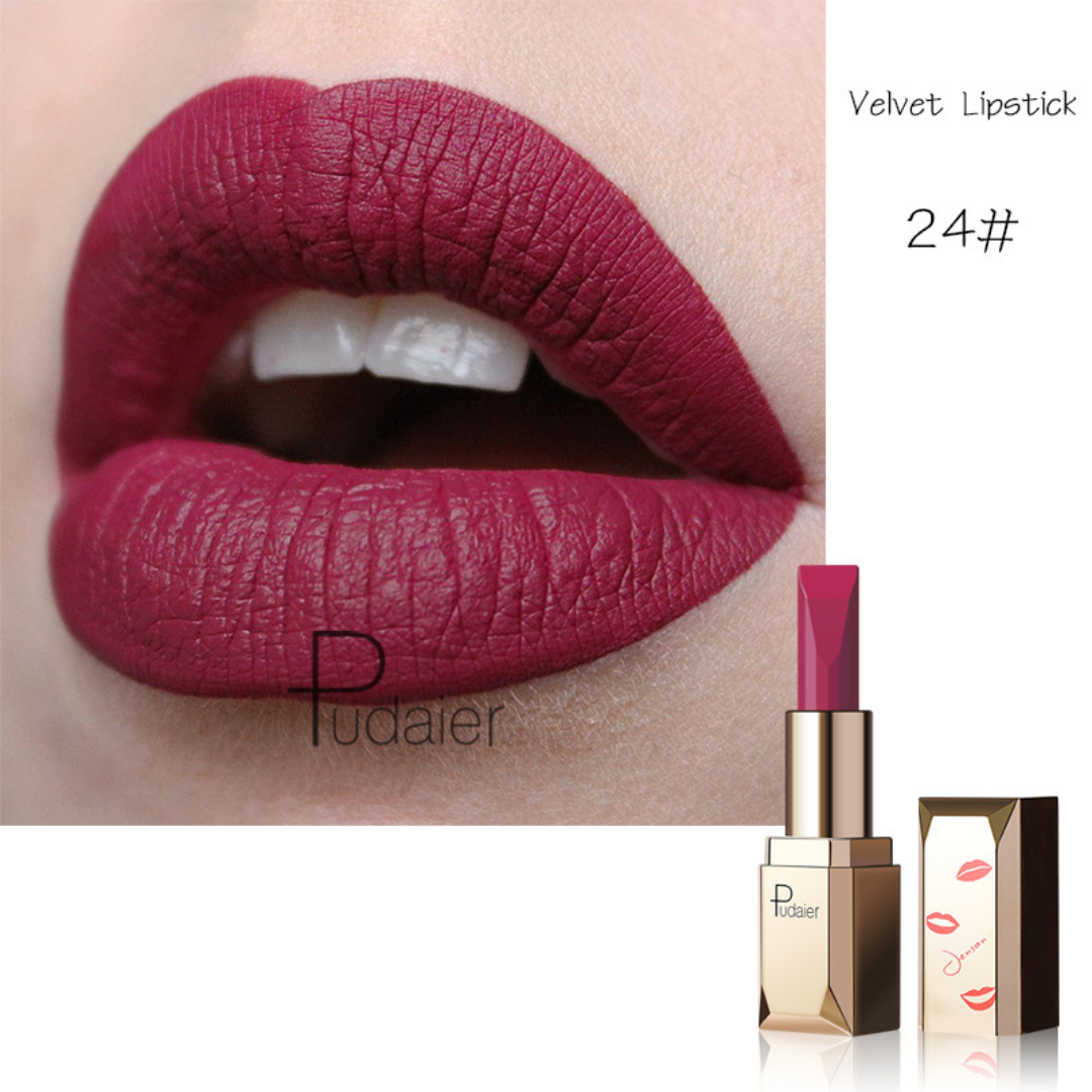 Ruj Rezistent Cu Efect Matte Pudaier Velvet - 24 - Make-up