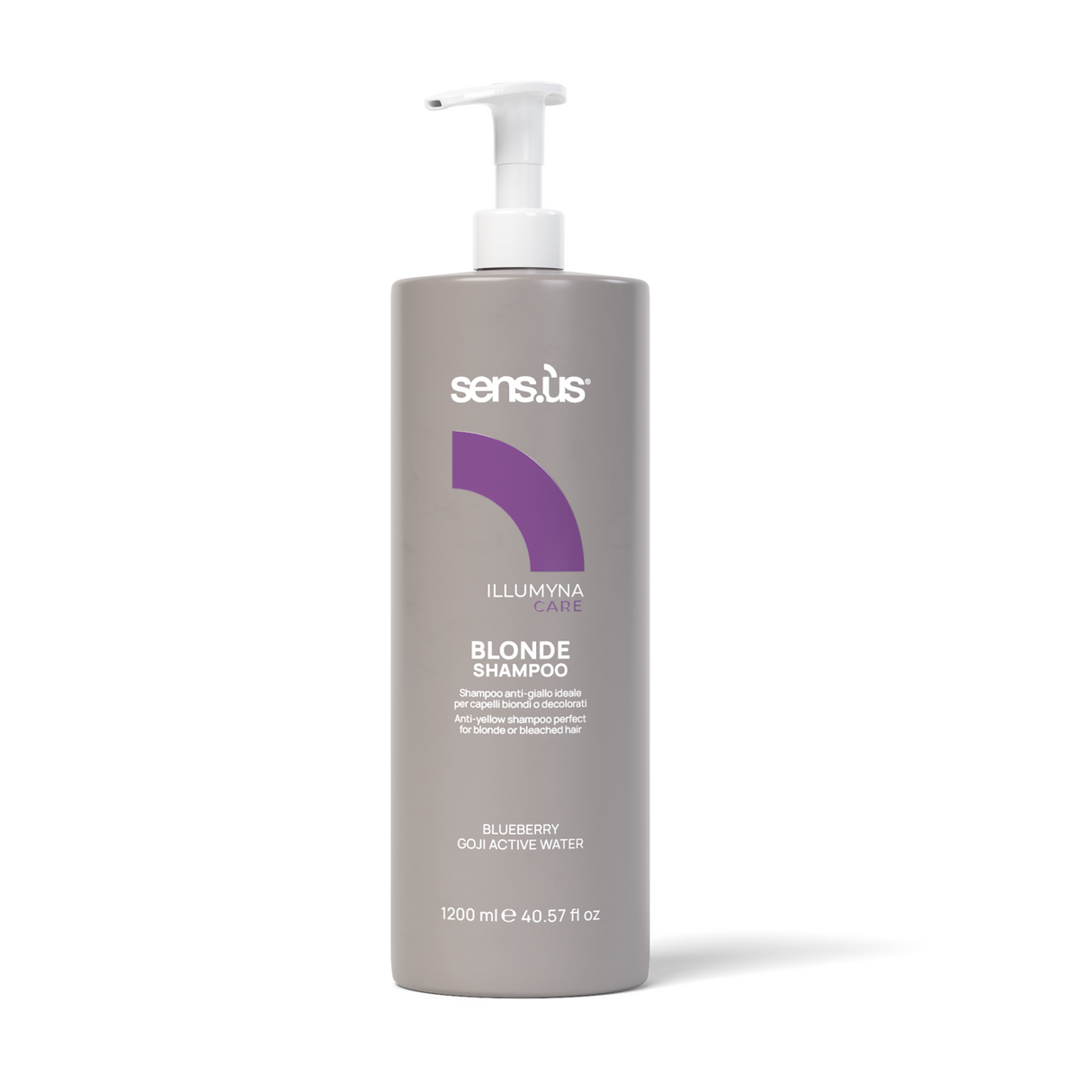 Șampon Anti-Îngălbenire Sensus Illumyna Blonde Shampoo pentru Părul Blond sau Decolorat - 1200ml