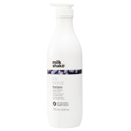 Șampon cu Pigment pentru Neutralizarea Tonurilor Galbene pentru Păr Blond Milk Shake Icy Blond Shampoo - 1000ml