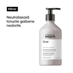 L'Oréal Professionnel Silver Șampon pentru păr alb și gri