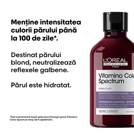 Șampon Neutralizator pentru Păr Blond și Decolorat Strălucire Intensă și Protecție a Culorii L’Oréal Professionnel