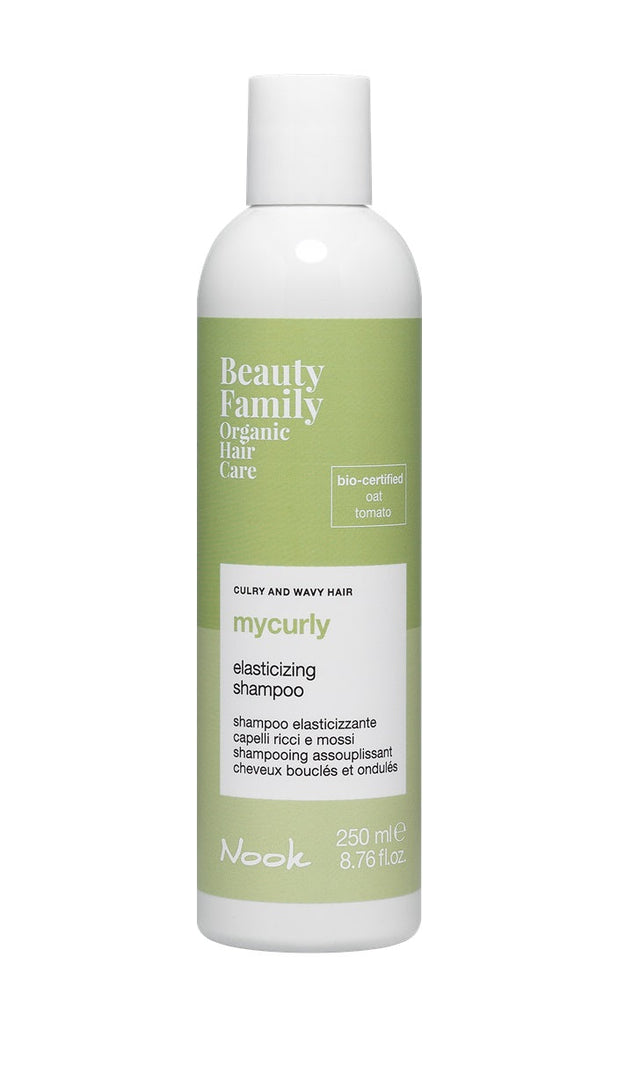 Șampon Organic Pentru Păr Creț Și Ondulat Nook Beauty Family MyCurly Elasticizing Shampoo 250ml - Păr