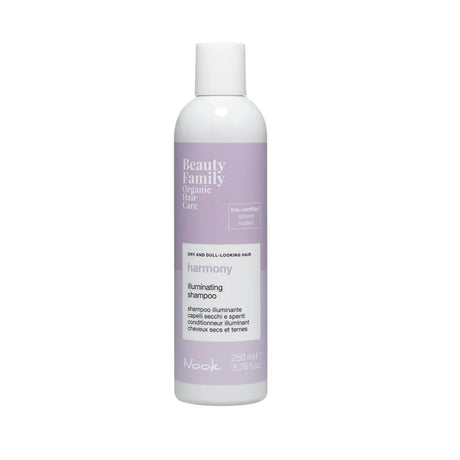 Șampon Organic Pentru Strălucirea Părului Uscat Și Tern Nook Beauty Family Harmony Illuminating Shampoo 250ml - Păr
