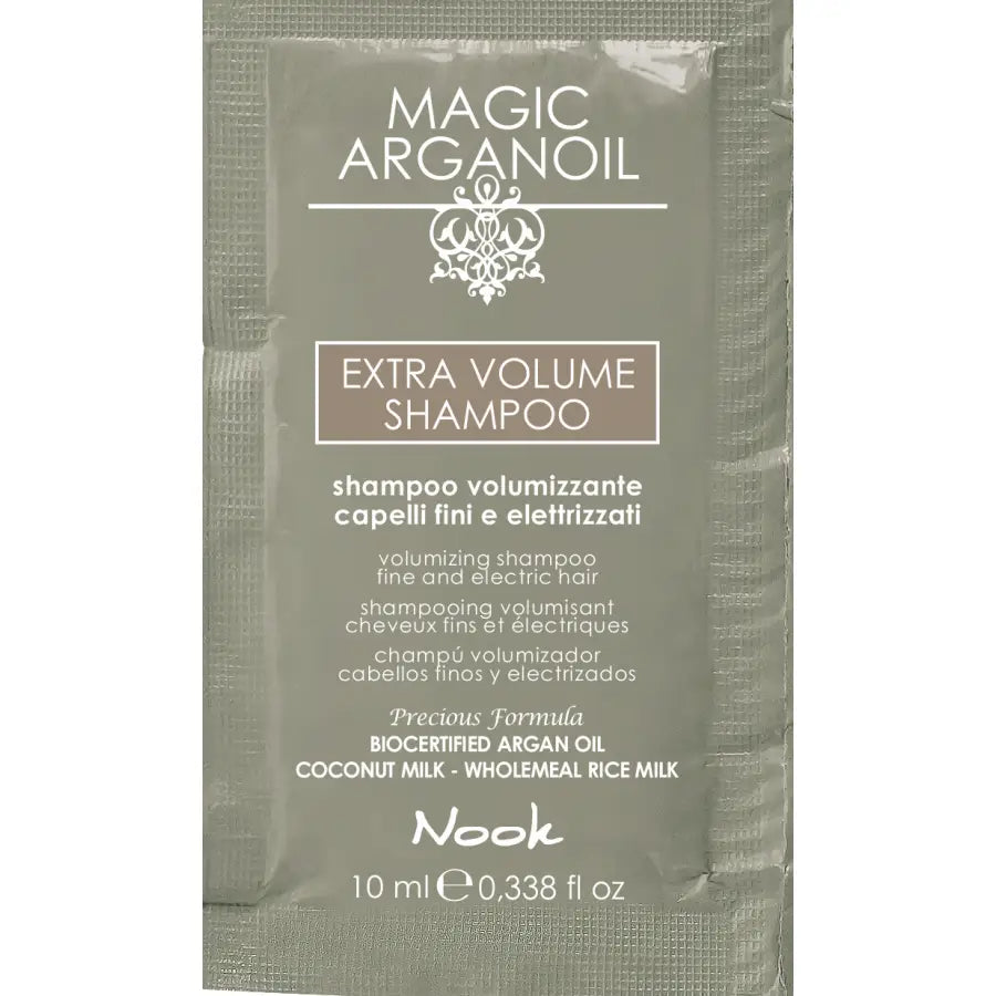 Nook Magic Arganoil Extra Volume Șampon pentru volum mostră 10 ml