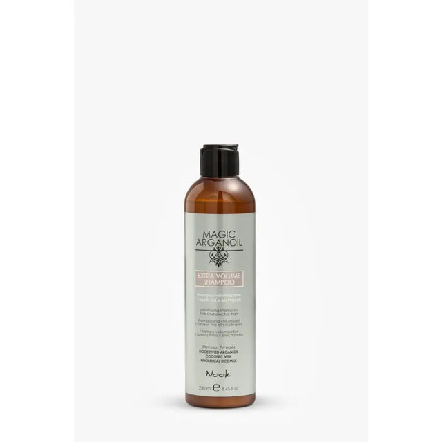 Șampon pentru Volum și Curățare Profundă Îmbogățit cu Ulei de Argan și Lapte de Cocos Nook Magic ArganOil Extra Volume