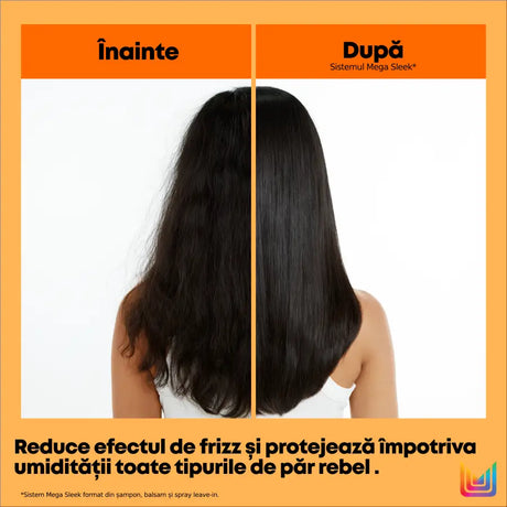 Șampon Profesional Netezire & Anti-Frizz Matrix Total Results Mega Sleek – Cu Unt de Shea 300ml - Păr
