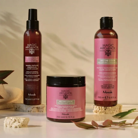 Șampon Profesional pentru Părul Vopsit – Protecție Strălucire și Îngrijire Naturală | Nook Magic ArganOil Nectar Color