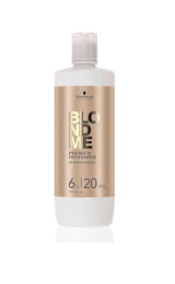 Schwarzkopf BlondMe Cream Developer 6% (20 Vol) – Oxidant Premium pentru Decolorare și Colorare Profesională - 1000 ml