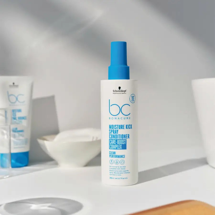 Schwarzkopf Professional BC Bonacure Moisture Kick Spray Conditioner – Balsam Leave-in Spray pentru Hidratare Instantă
