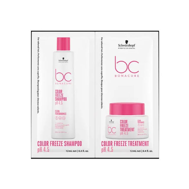 Schwarzkopf Professional Bonacure  Clean Performance Color Freeze Set Duo Șampon Si Balsam 2x12ml