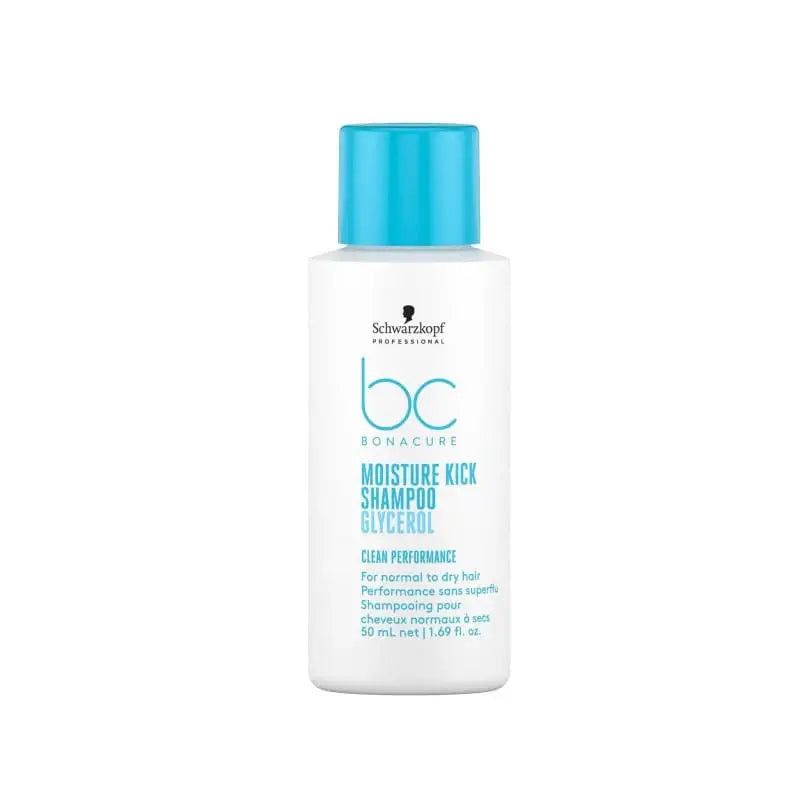 Schwarzkopf Professional Bonacure Clean Performance Moisture Kick Sampon Par Uscat Aspru 50ml