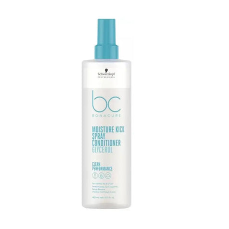 Schwarzkopf Professional Bonacure Clean Performance Moisture Kick Balsam Spray Par Uscat 400ml