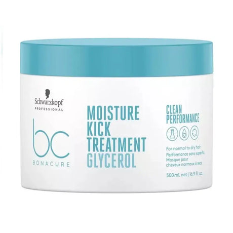 Schwarzkopf Professional Bonacure Clean Performance Moisture Kick Tratament Par Uscat Aspru 500ml