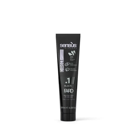 Sensus Direct Fard Mască Colorantă De Păr - 180 ml / 1 BLACK-NEGRU - Păr