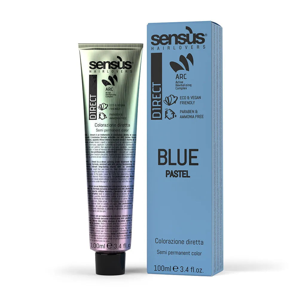 Sensus Direct Pastel Blue Vopsea de păr semi-permanentă 100 ml