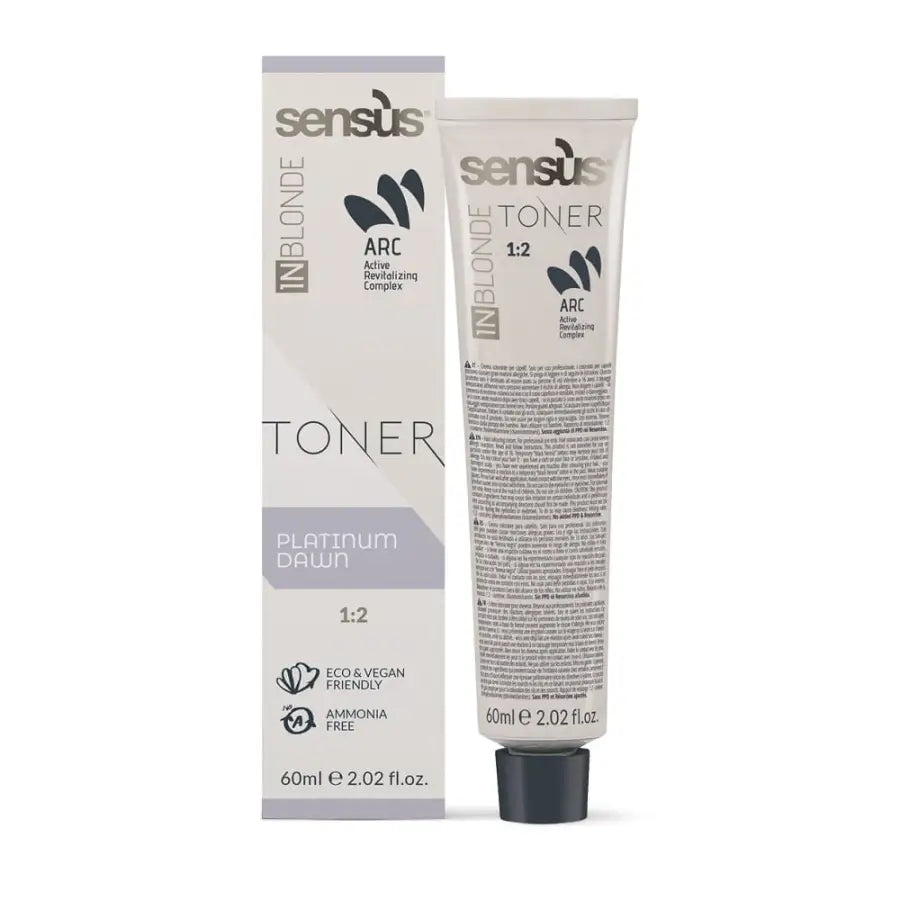 Sensus InBlonde Toner Vopsea de păr demi-permanentă 60 ml
