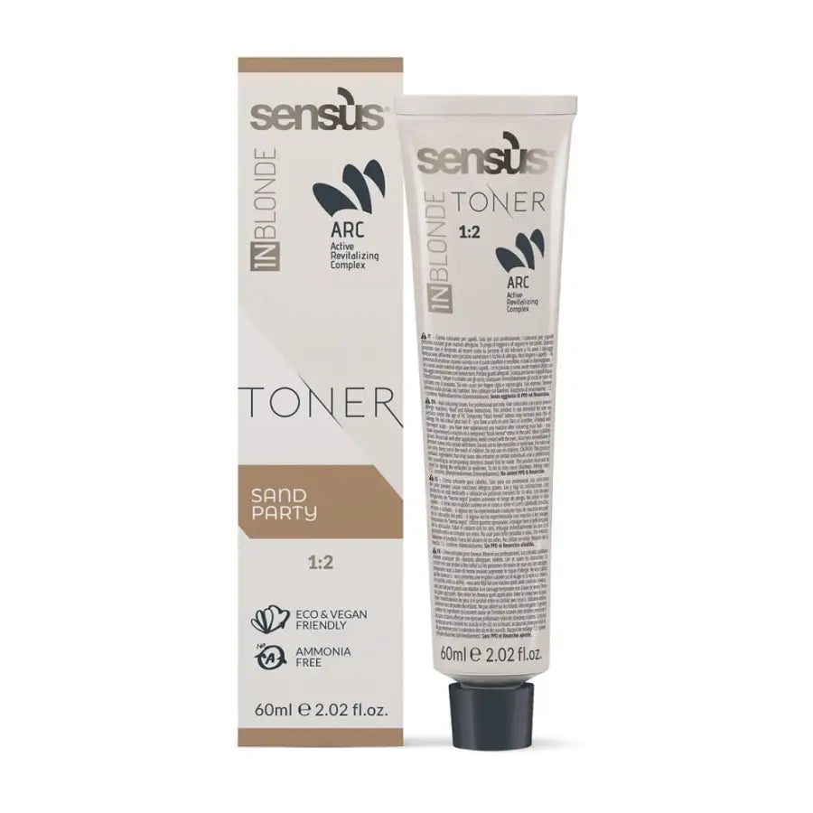 Sensus InBlonde Toner Vopsea de păr demi-permanentă 60 ml